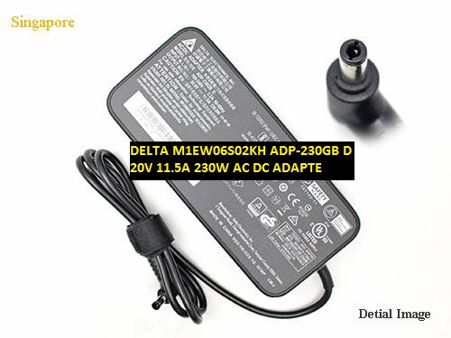 *Brand NEW* DELTA M1EW06S02KH ADP-230GB D 20V 11.5A 230W AC DC ADAPTE POWER SUPPLY